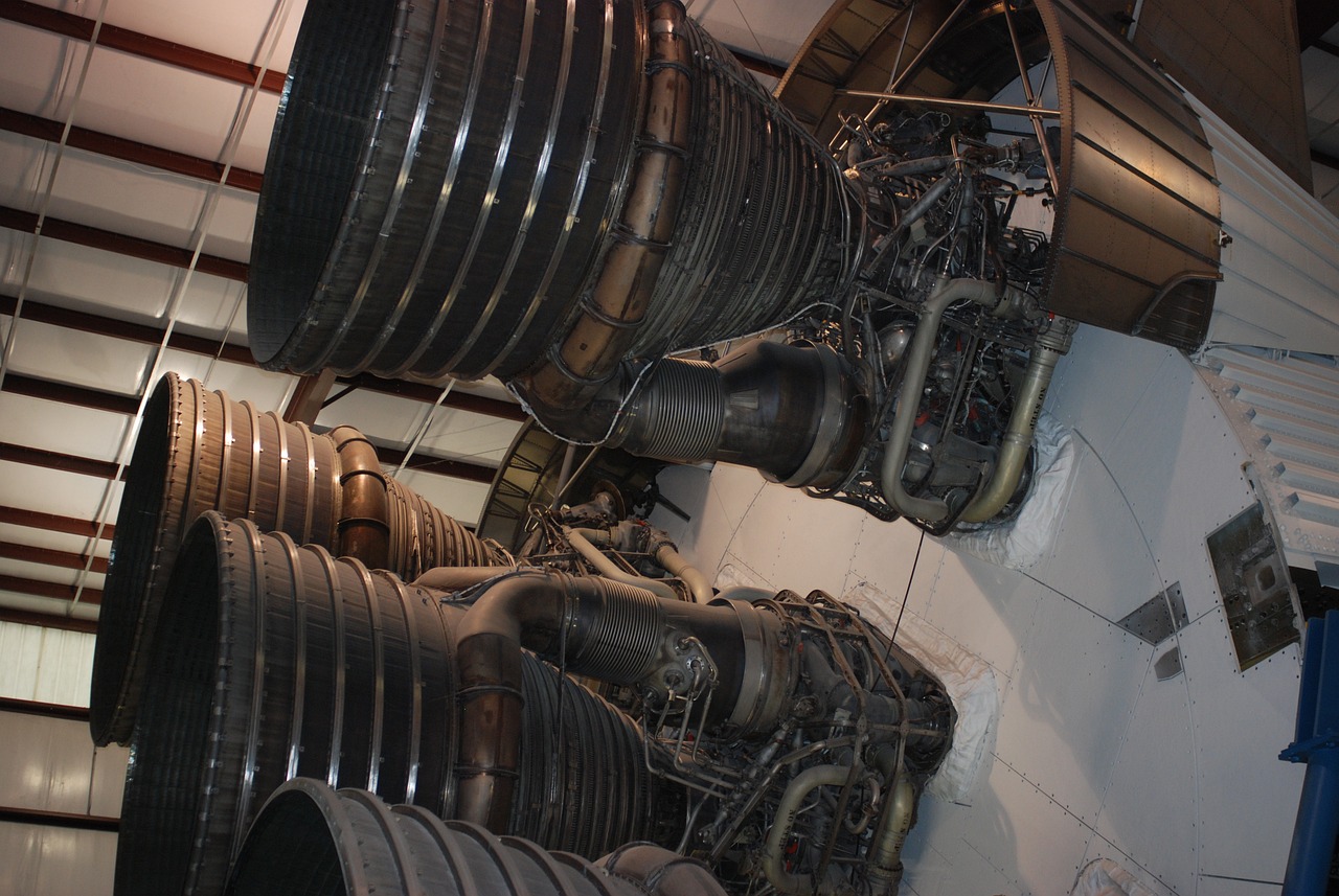 Space Shuttle on display at Space Center Houston